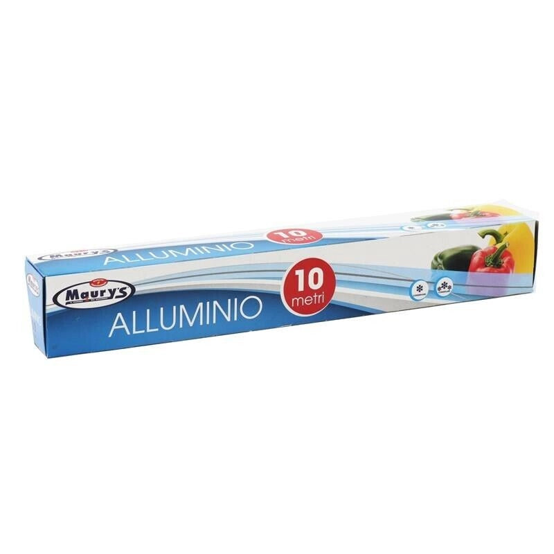 MAURY'S CARTA DI ALLUMINIO IN ROTOLO DA 10 MT