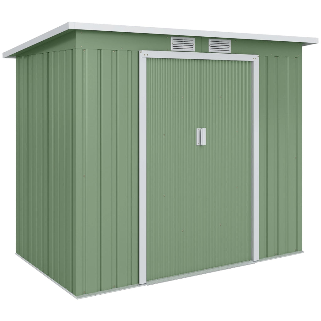 Casetta da Giardino ¨C Zephmum ¨C Verde 213x130x172 cm
