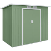 Casetta da Giardino ¨C Zephmum ¨C Verde 213x130x172 cm