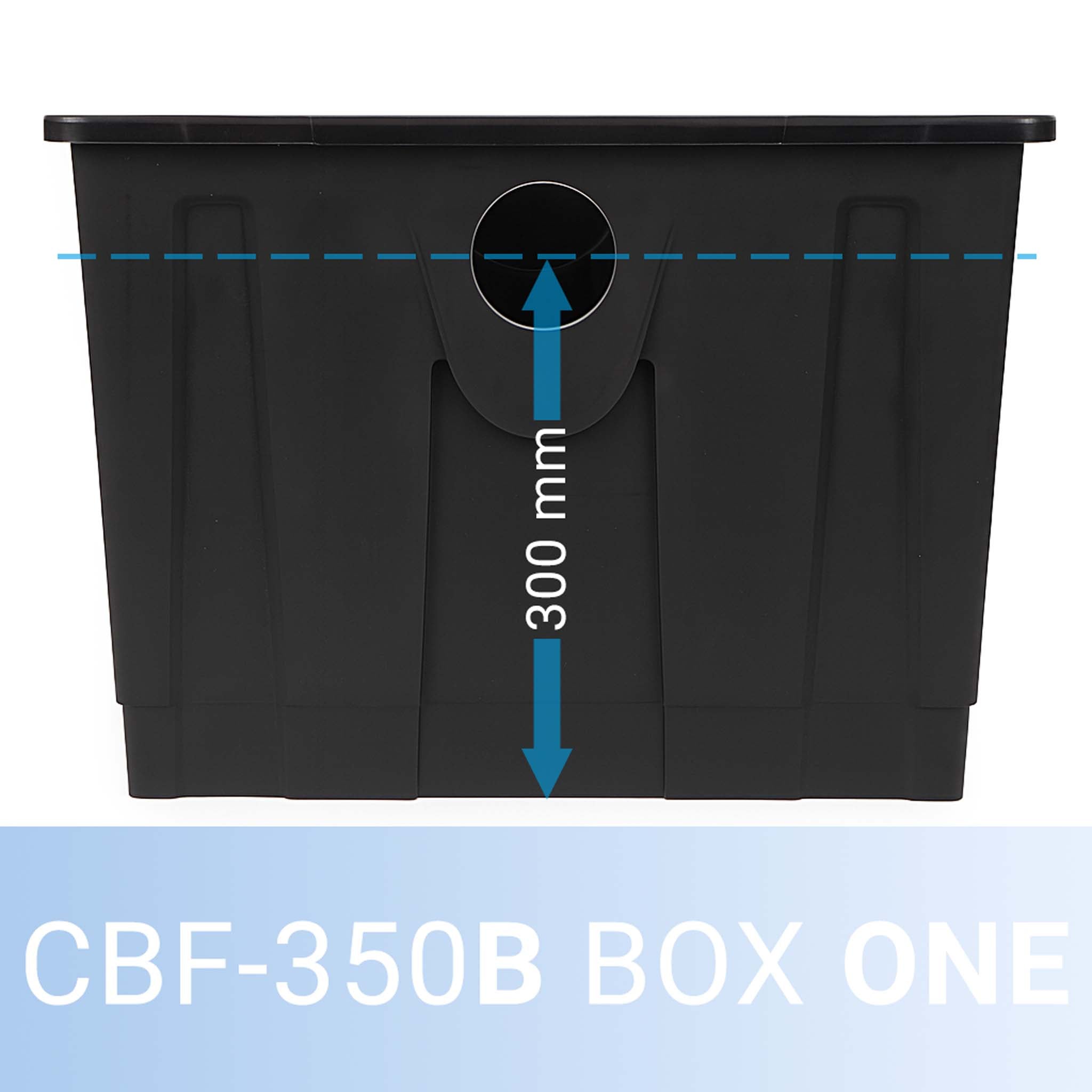 Ricambio per biofiltro per laghetti CBF-350B Contenitore portafiltro a camere 1° stadio