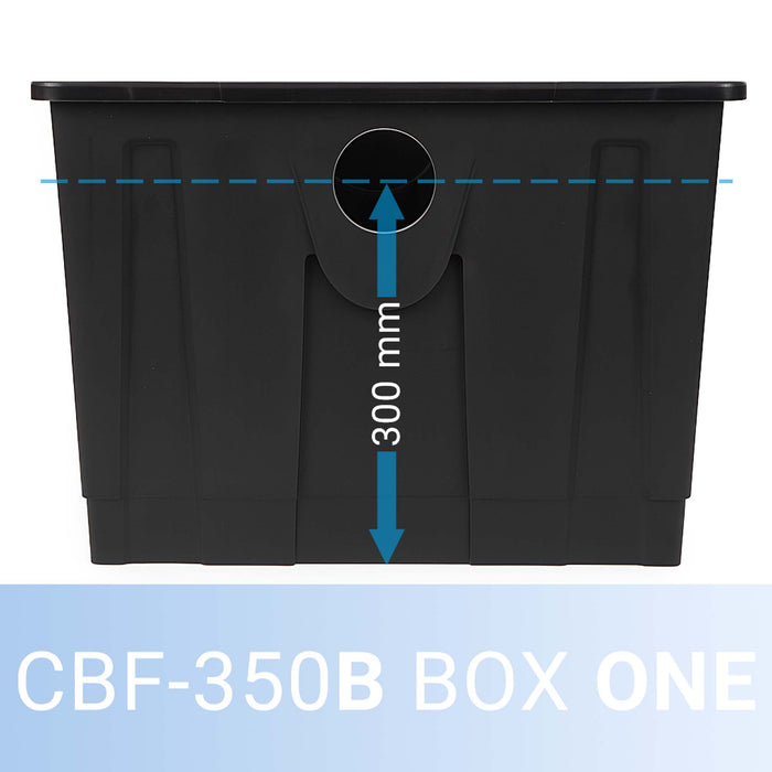 Ricambio per biofiltro per laghetti CBF-350B Contenitore portafiltro a camere 1° stadio