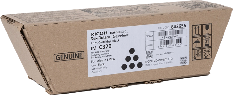 Ricoh 842656 cartuccia toner 1 pz Originale Nero