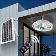 Plafoniera a Led 400W Circolare con sensore pannello solare 9000mAh FO-11-27