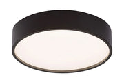 Plafoniera LED tonda 28cm 18W nera IP44 Rabalux Larcia