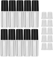 Set di tubi di gloss per labbra trasparenti - 10 pezzi - 1,5 ml tubi di gloss per labbra mini - contenitori vuoti - materiali ABS di alta qualità