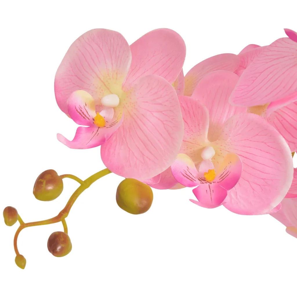 Orchidea Artificiale con Vaso 65 cm Rosa CFW3259327