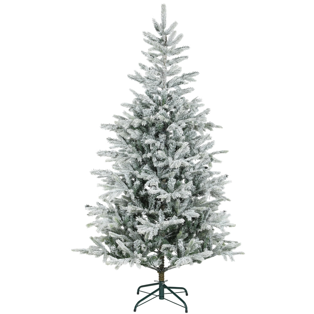 Albero di Natale ¨C zephmum ¨C Nevado 180 cm 1207 Rami Base Pieghevole