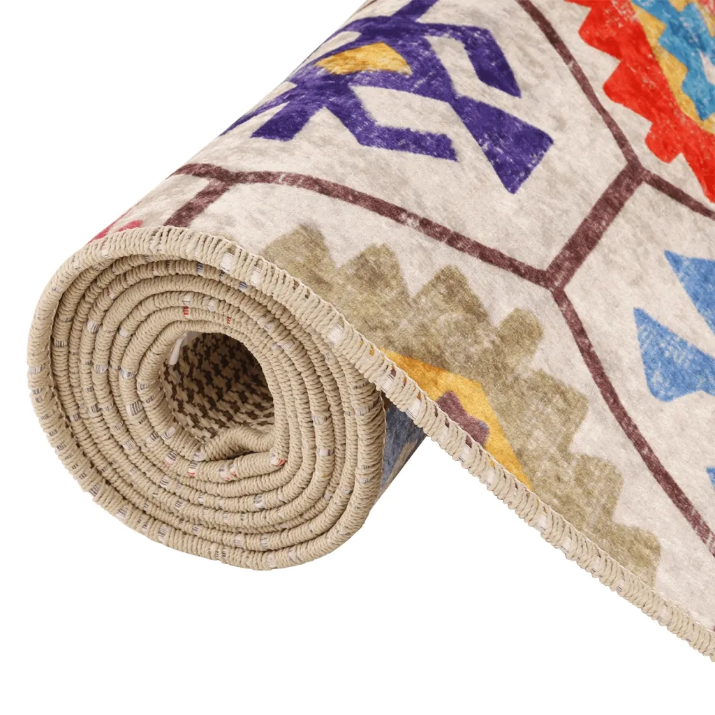 Tappeto Lavabile Multicolore 190x300 cm 136583