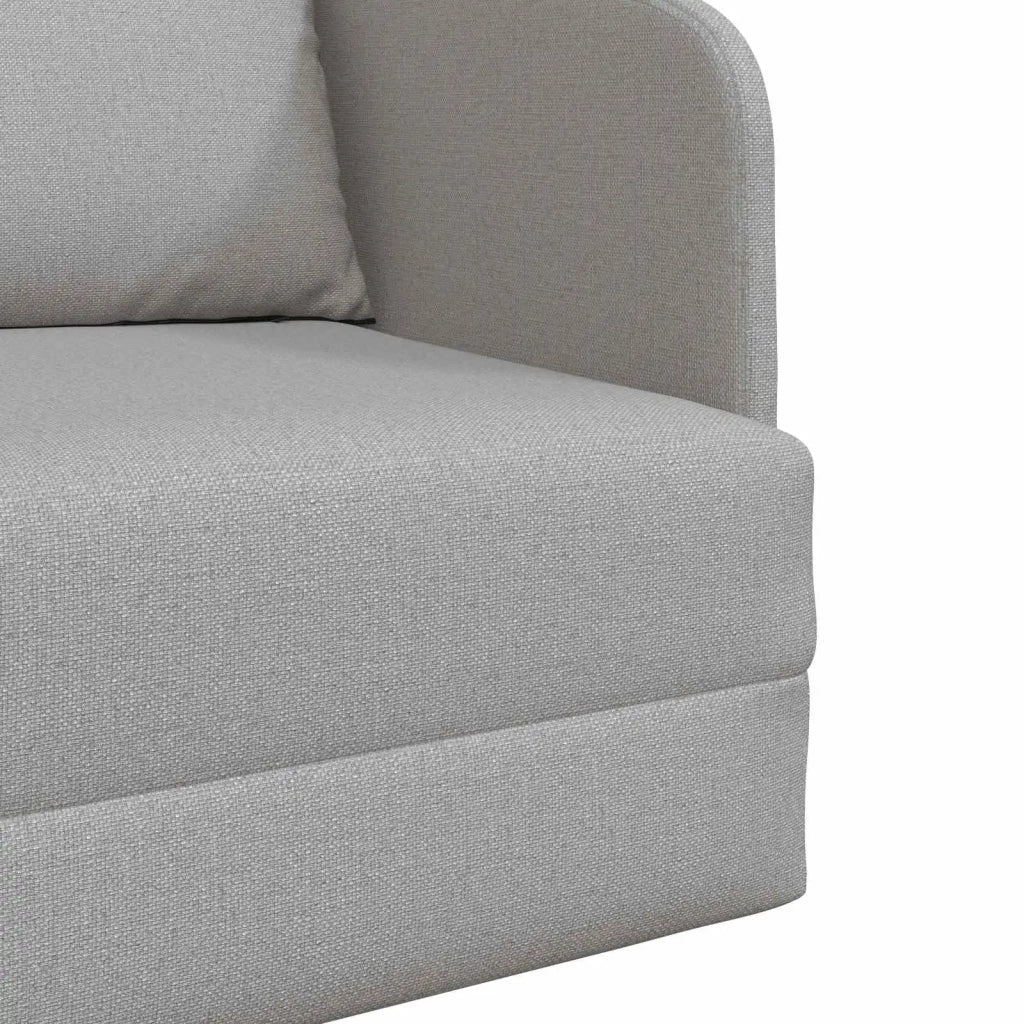 Divano letto-Sofa Letto-Daybed Grigio Nuvola 65 x 80 x 83 cm Tessuto