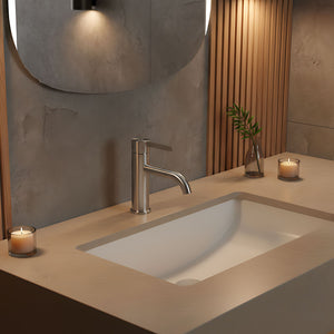 Rubinetto Da Lavabo Rea Foster Nickel Brush Low