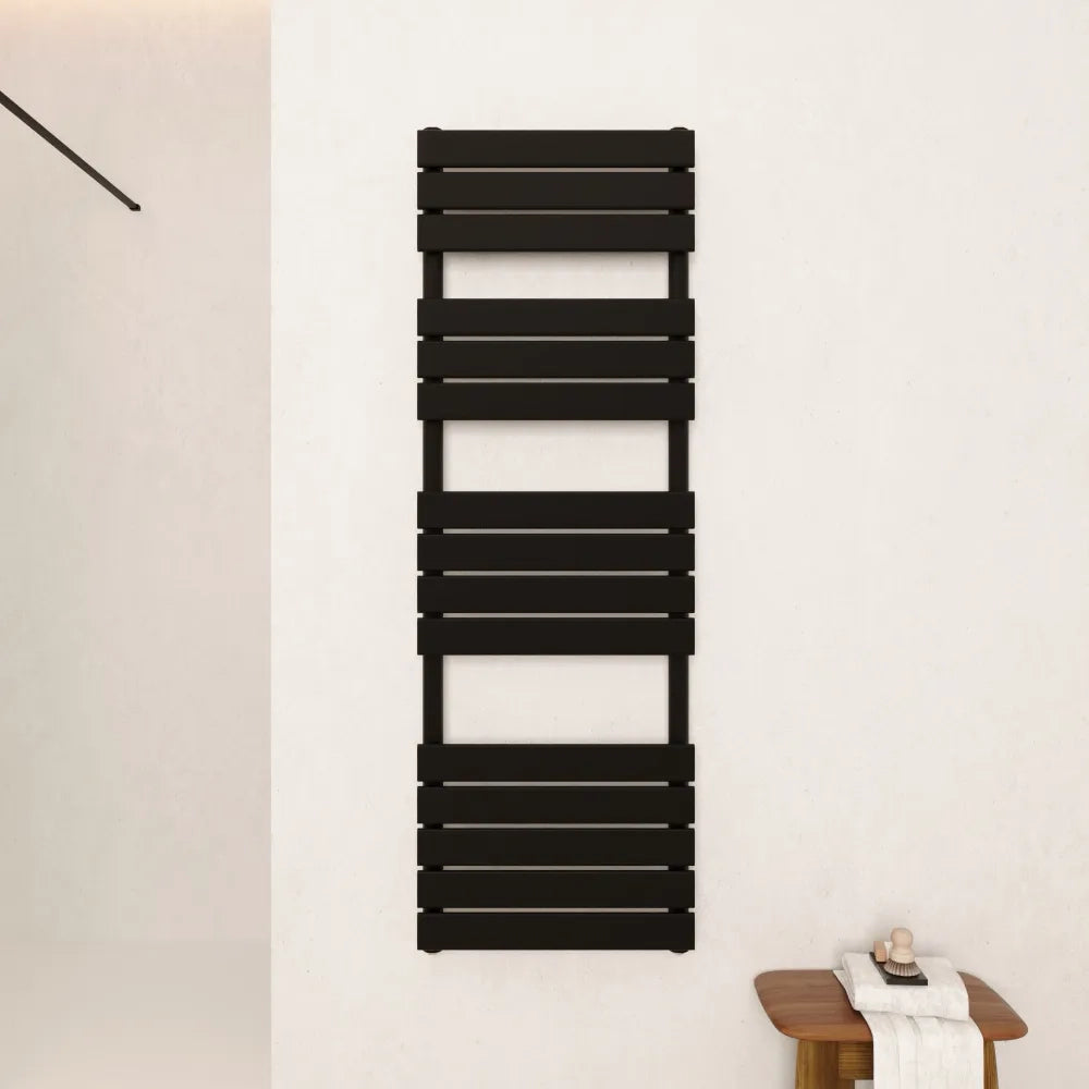 Termoarredo idraulico 1550x550 nero opaco interasse 500 | Andromeda