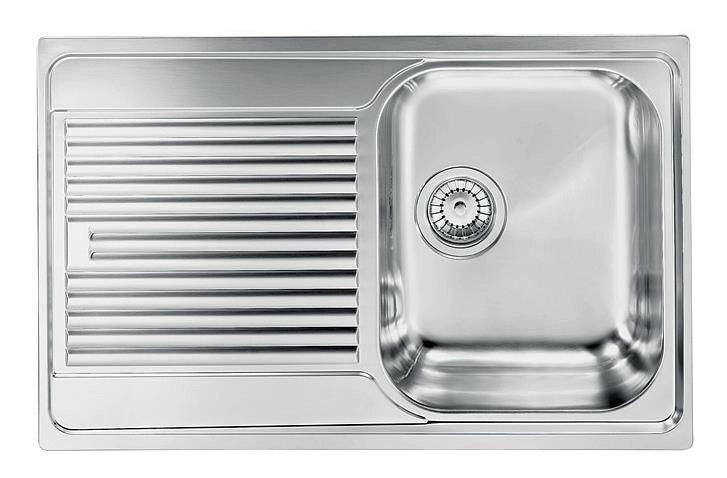 CM Zenith 79x50 1V Lavello ad incasso Rettangolare Acciaio inossidabile
