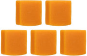 Blocs di cera d'api 5 pezzi - per levigare legno - per pelle - per opere d'arte - per pavimenti - conservare tra 5-25°C - lavabile