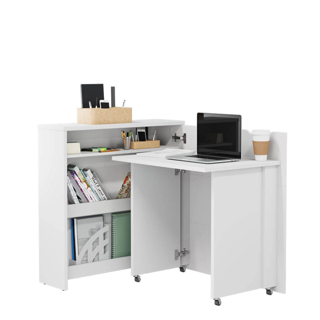 SCRIVANIA WORK CONCEPT SLIM CW 02P BIANCO OPACO DESTRO