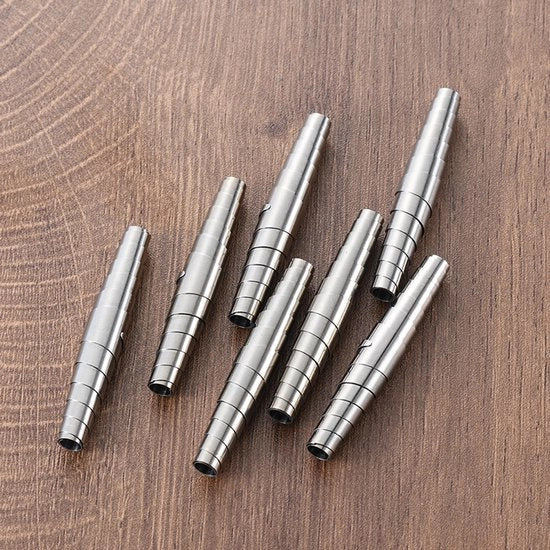 10 pezzi di setola di sega sostitutiva, 6,2 cm di lunghezza, accessori standard, setole in acciaio inox con alta elasticità, setole a spirale in acciaio inox robuste, adatti per seghe per rami di frutta
