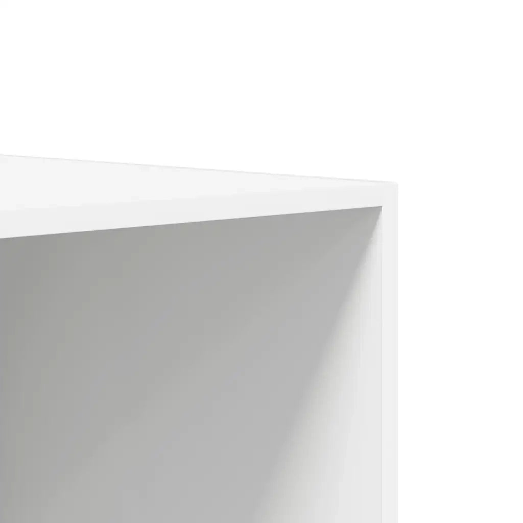 Armadio con Cassetti Bianco 50x50x200 cm in Legno Multistrato 800612