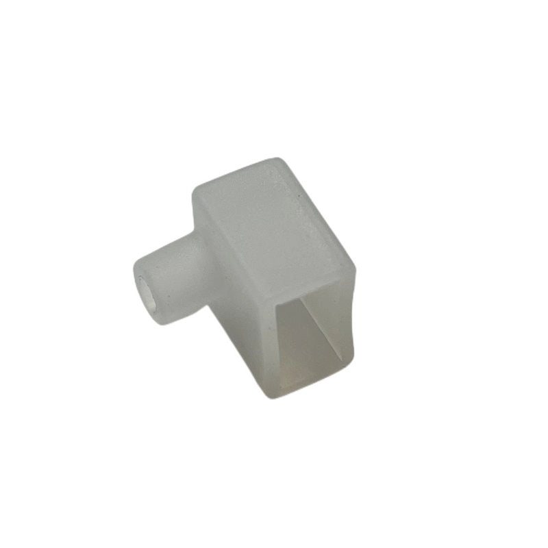 10 PZ Connettore Alimentazione Gomma Morbida per Striscia Led Neon Flex SL240810