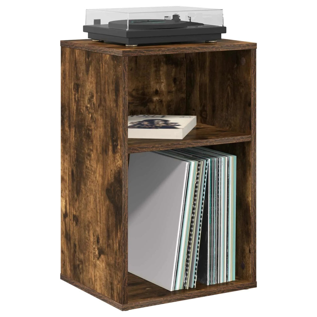 Mobile porta vinili Rovere Fumo 38 x 33 x 61 cm 8012862