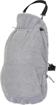 Porta bambini Basic - copertura in lana di pile riscaldante per fazzoletto da trasporto e zaino da trasporto - 1 pezzo - pietra