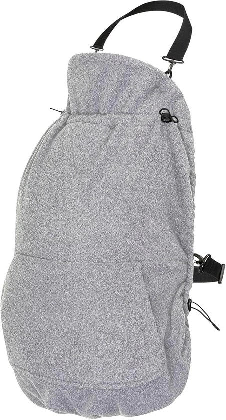 Porta bambini Basic - copertura in lana di pile riscaldante per fazzoletto da trasporto e zaino da trasporto - 1 pezzo - pietra