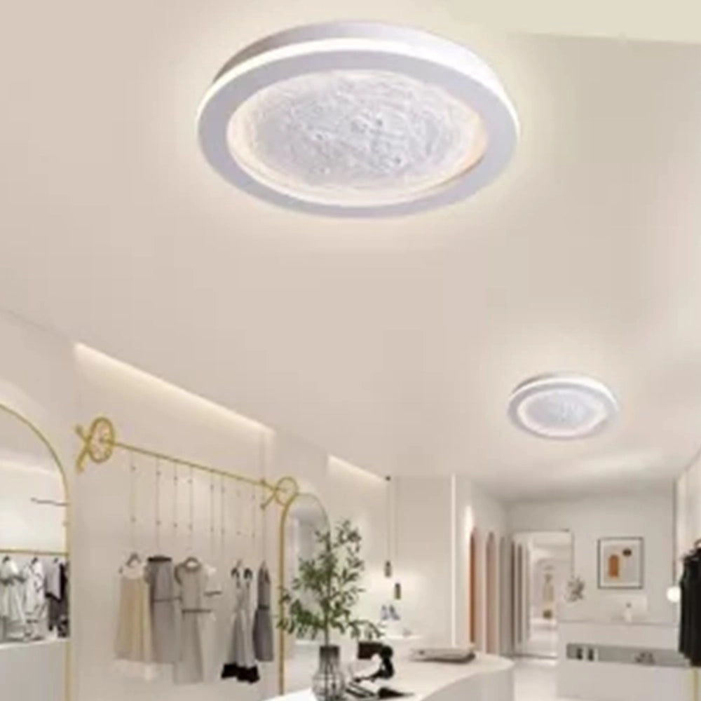 Trade Shop - Lampada Da Soffitto Plafoniera Led 37 W Cct 3 Colorazioni Di Luce Bianco C56-b3c -