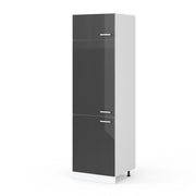 Vicco Armadio frigorifero Antracite lucido 60 cm