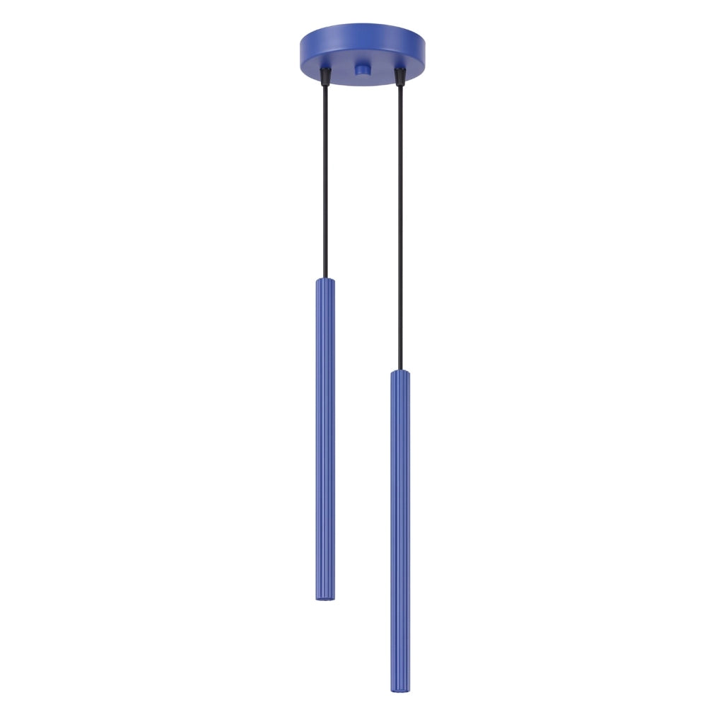 Lampada a sospensione ARCHE 2P oltremare