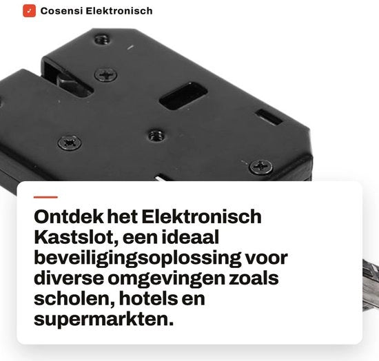 Chiusura elettrica a molla magnetica - Sicura e affidabile - Formato compatto - Adatta a diverse applicazioni - Alimentazione DC 12V - Codice prodotto: ...