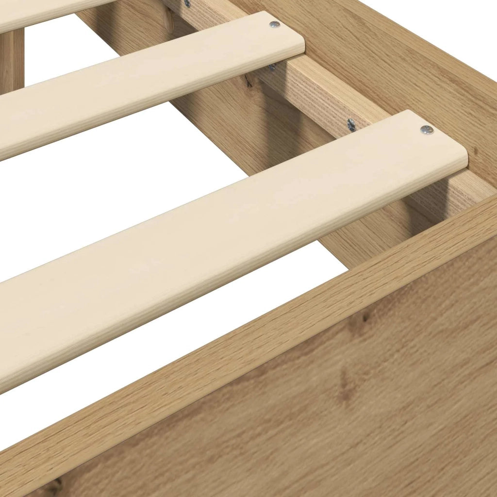 Struttura del letto Rovere Artigianale Legno ingegnerizzato 3429628