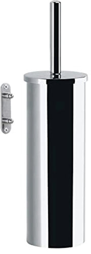 Spazzola per wc in acciaio inossidabile lucido, dimensioni: 37,7 x 9,1 x 10 cm e peso 0,394 kg