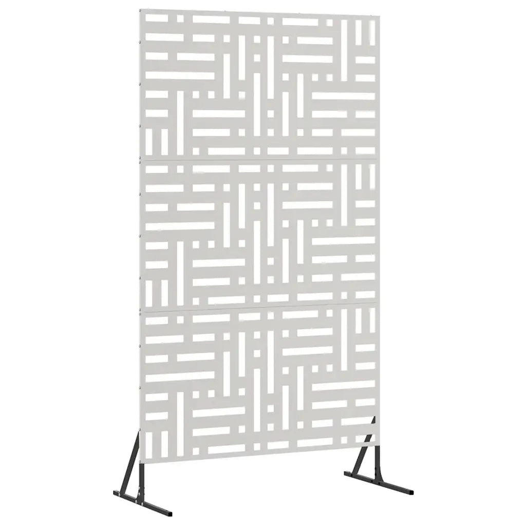 Schermo per Privacy Grigio 100 x 50 x 180 cm Acciaio CFW9779661