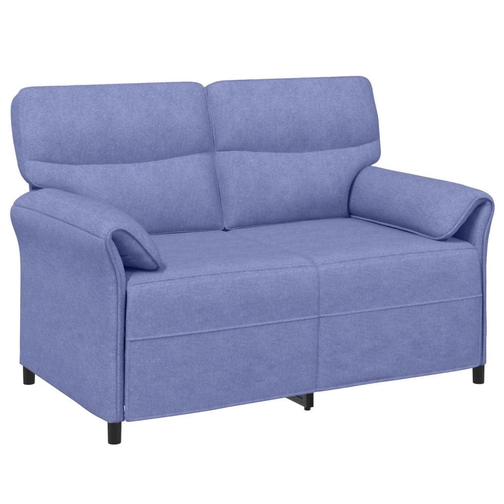 Set di divani 2 pz Blu jeans Tessuto 3424856