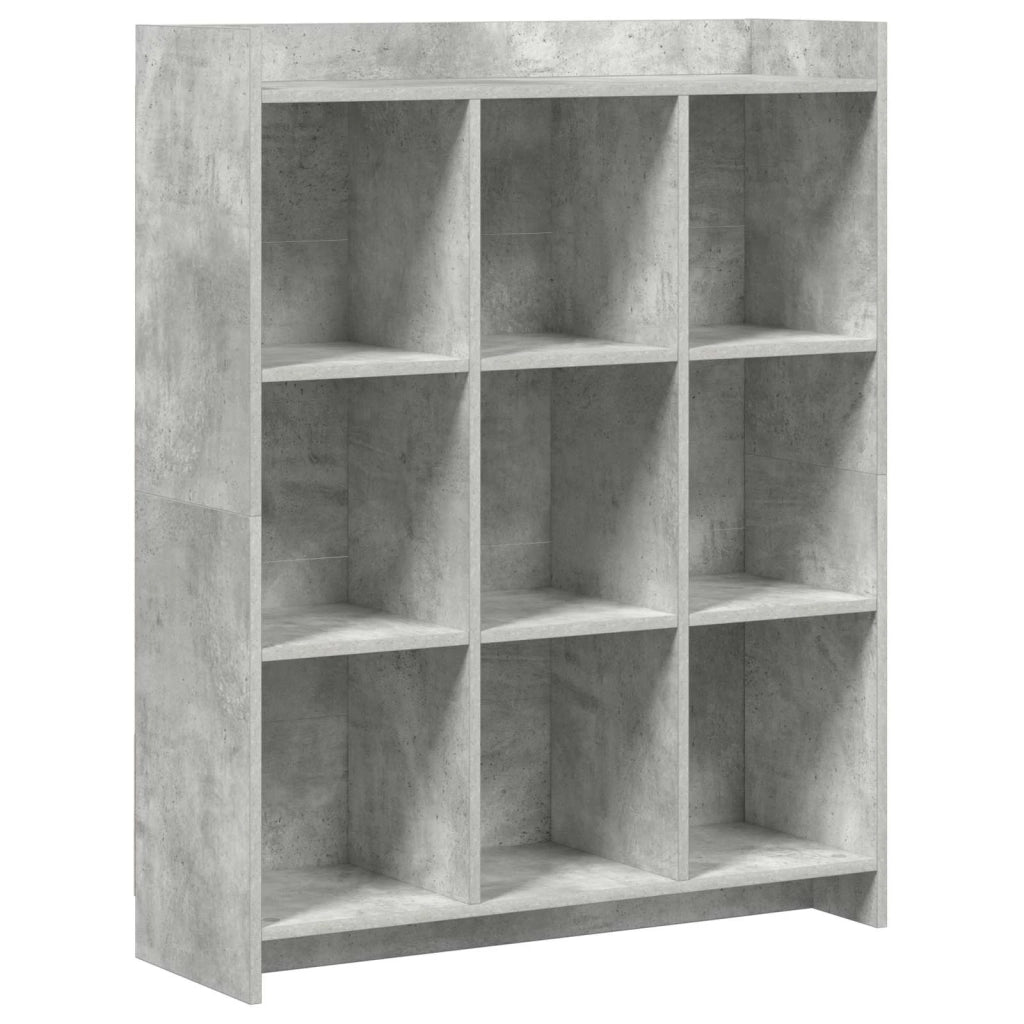 Libreria Grigio Concretè 87,5 x 30 x 111 cm 8011294