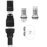 Pompa per diesel gasolio 2.400 l/h 230 V AC 550 W