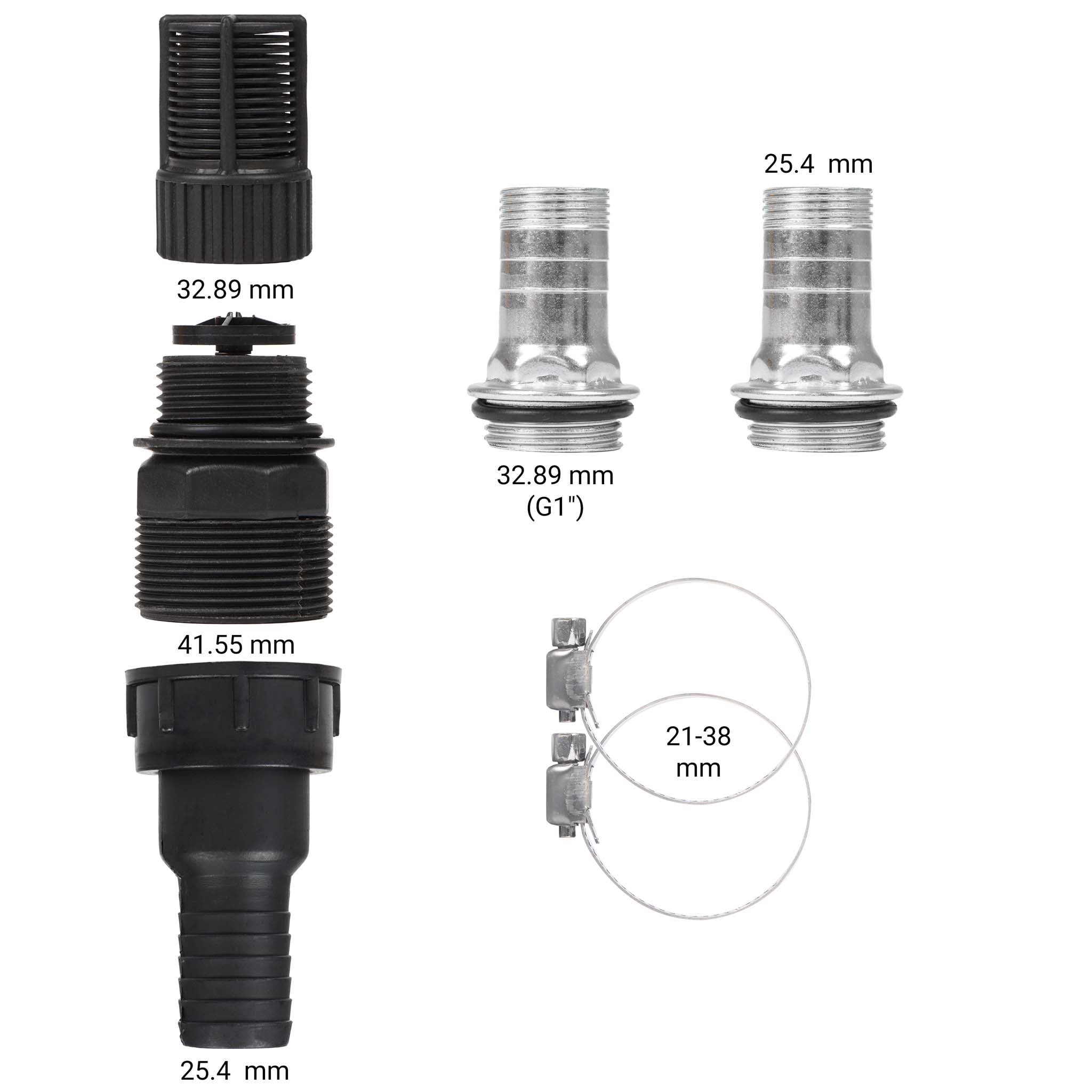 Pompa per diesel gasolio 2.400 l/h 230 V AC 550 W