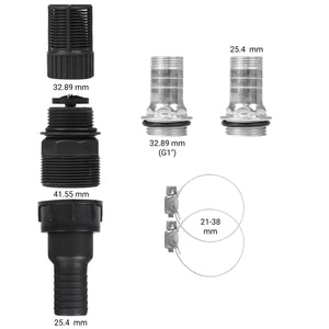 Pompa per diesel gasolio 2.400 l/h 230 V AC 550 W