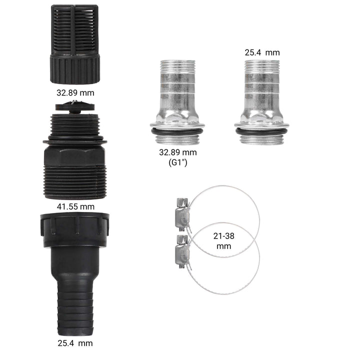 Pompa per diesel gasolio 2.400 l/h 230 V AC 550 W