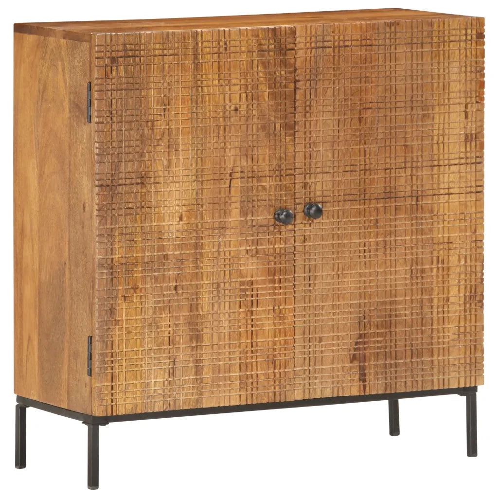 Credenza 75x30x75 cm in Legno Massello di Mango 286558