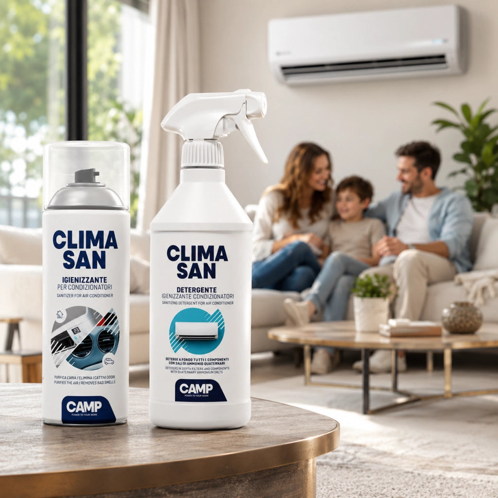 Camp trattamento sanificante ed igienizzante completo per climatizzatori