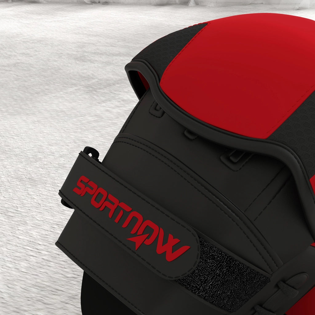 Guantoni da Boxe Curvi per Allenamento ¨C zephmum ¨C Rosso