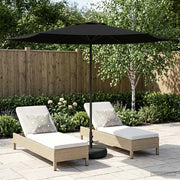 Ombrellone da giardino-Parasole da Giardino con Base 300 x 300 cm Poliestere 923709