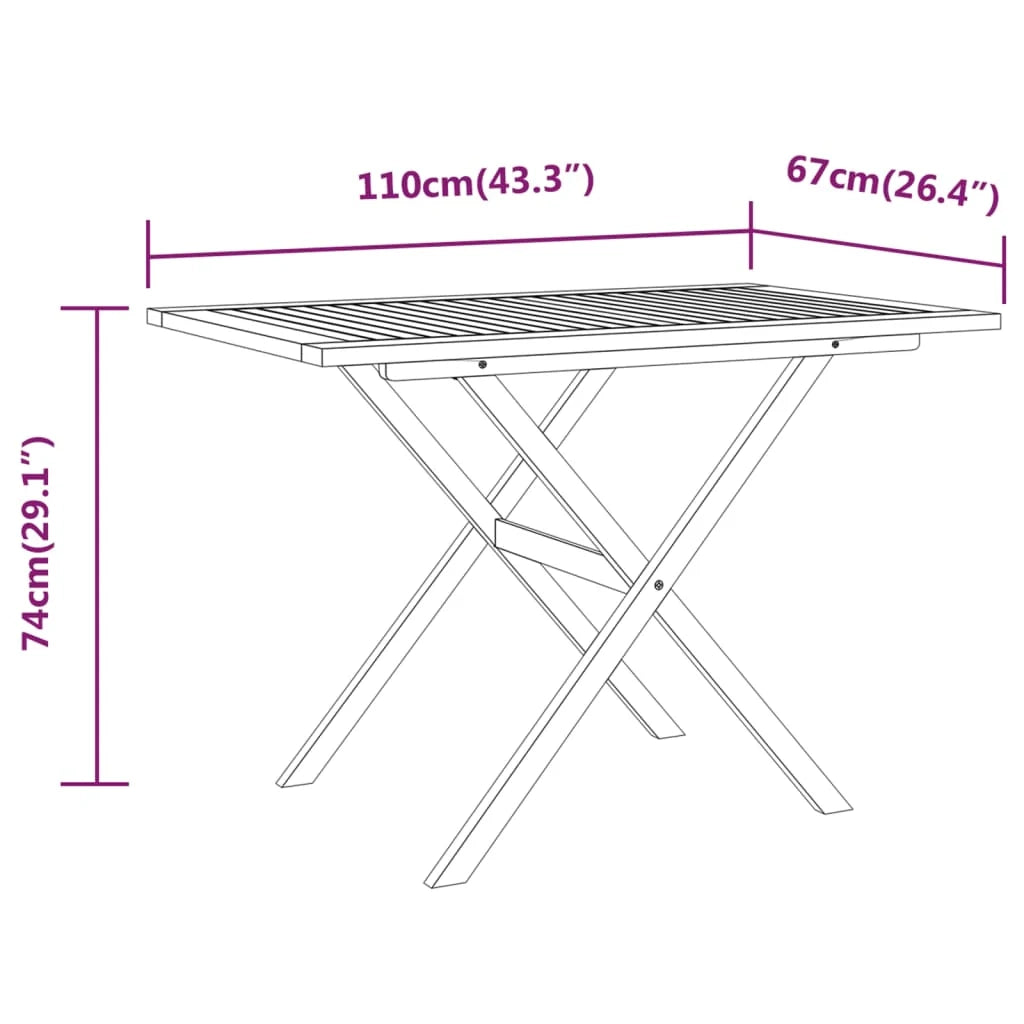 Set da pranzo da giardino per esterni 3 pezzi con cuscini beige 02_0013582
