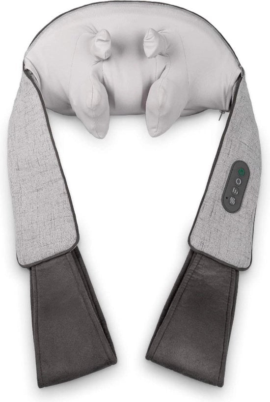 Apparecchio di massaggio Shiatsu con funzione di riscaldamento - 3 velocità - 2 tipi di massaggio - esperienza di massaggio come con le dita - spalla - collo