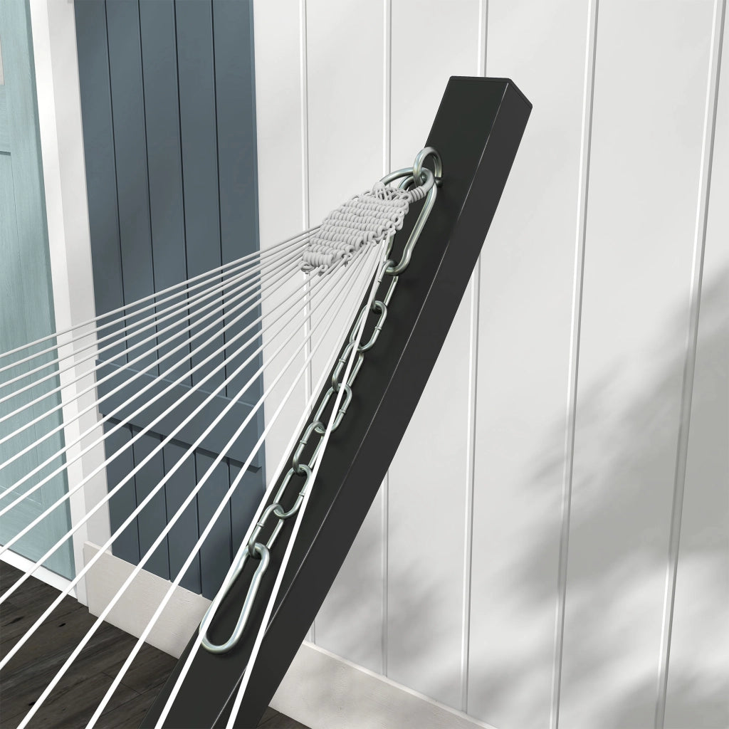Supporto per amaca in metallo robusto ¨C Zephmum ¨C Grigio 360 cm per amache 270-330 cm