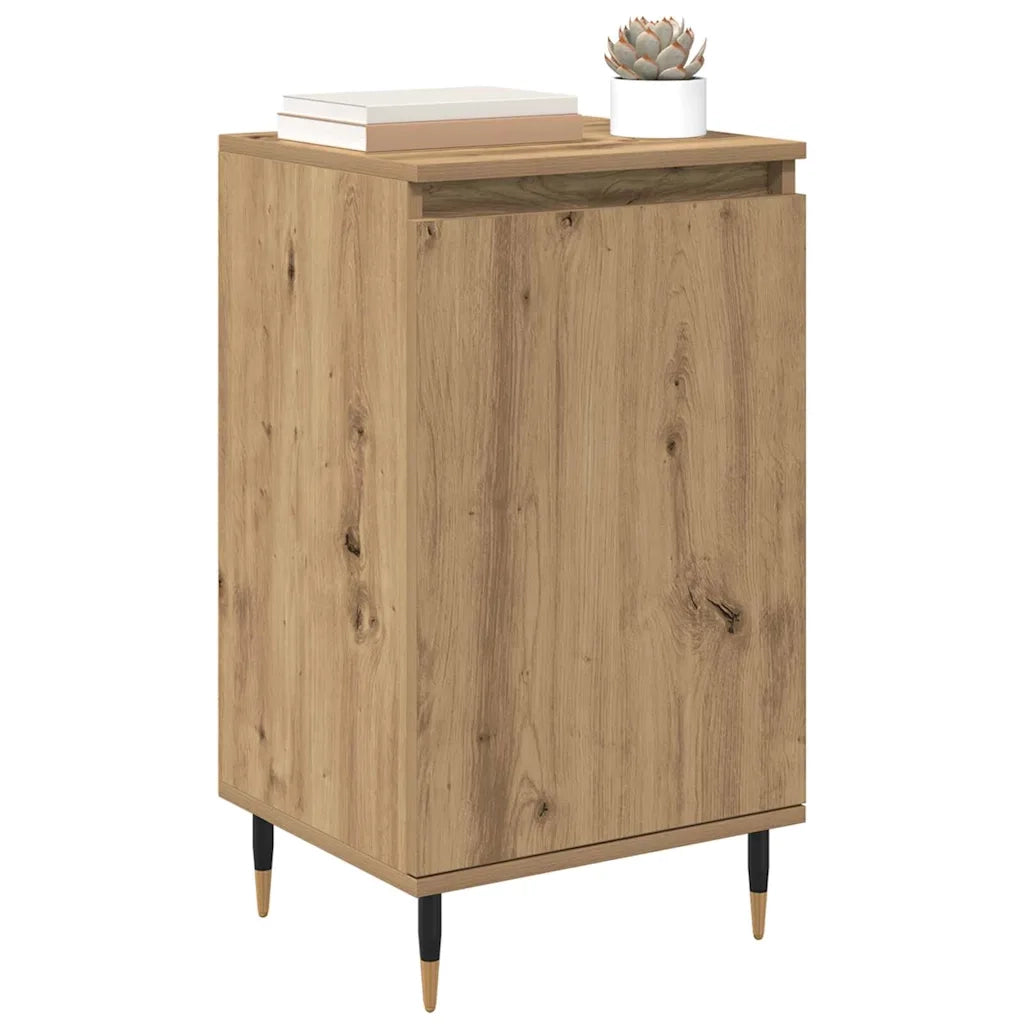 Credenza 2 pz-Set di 2 Buffet-Armadio da cucina Rovere artigianale 40 x 35 x 70 cm