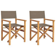 Sedia da Giardino | Sedia da pranzo 56 x 54 x 87 cm 100% Poliestere Teak Solido