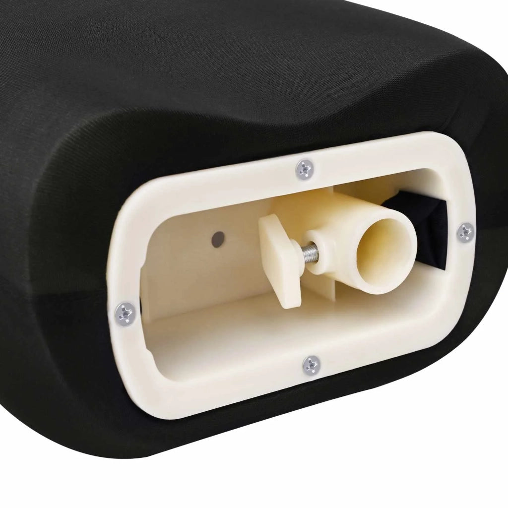 Manichino Regolabile 120-150 cm con Base Unisex PP Nero 42041710