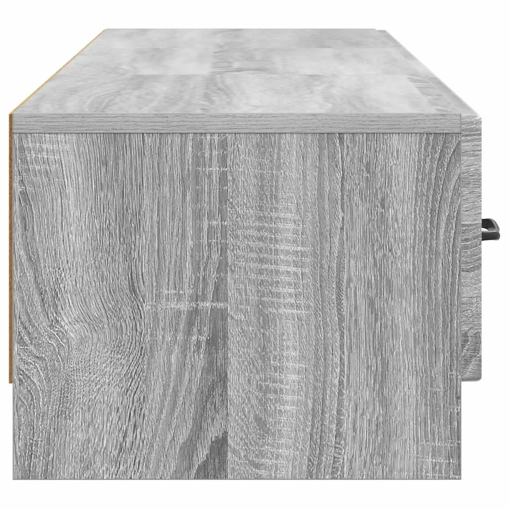 Mobile TV Grigio Sonoma 147 x 34,5 x 27 cm Legno ingegnerizzato 895861