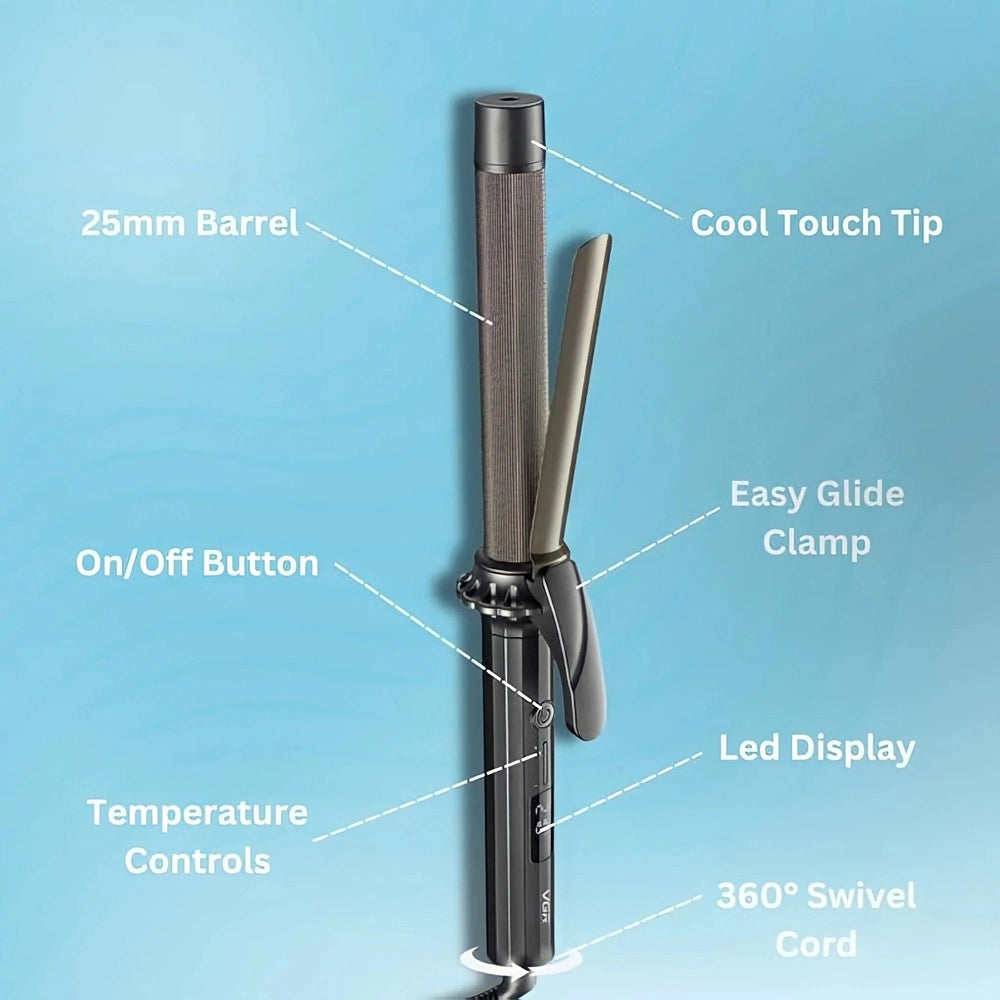 Trade Shop - Vgr V-579 Arricciacapelli Professionale Parrucchiere Onde Perfette Hair Curler -