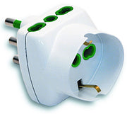 Fanton ADATTATORE TRIPLO 2P+T spina 16A/2 prese 10/16A+schuko 5.00 pz